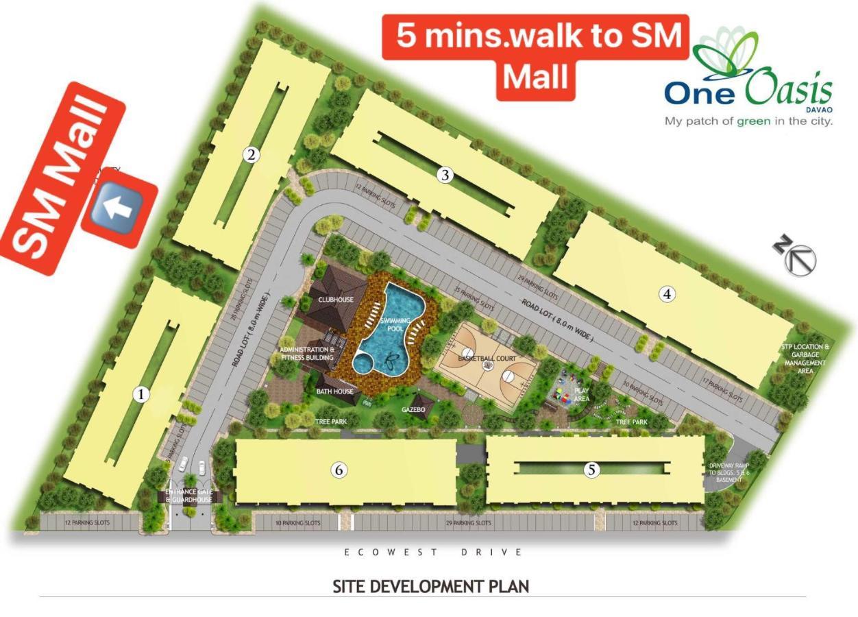 Davao 2Br One Oasis Beside Sm Mall-Wifi Bagian luar foto